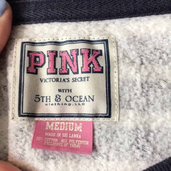 PINK/ VICTORIAS SECRET crew neck PSU sweatshirt - Picture 2 of 3